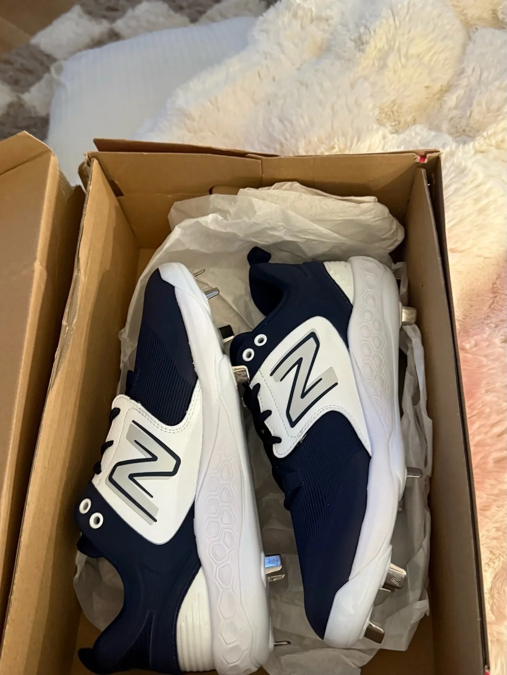 New Balance Fresh Foam X 3000 V6 Men’s Baseball Cleats Sz 11. New, Never Worn.